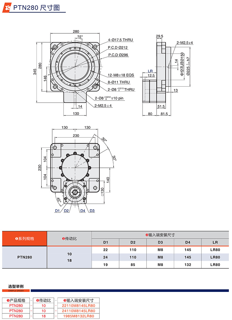 280旋轉平臺