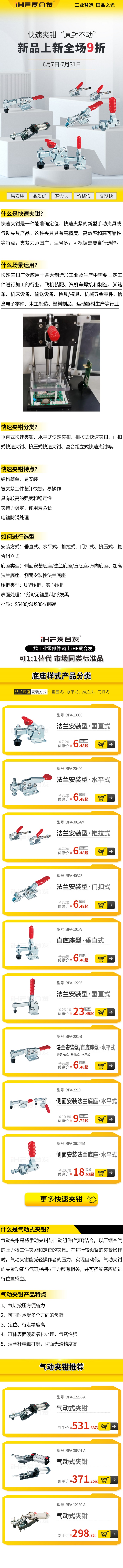 「產品上新」愛合發快速夾鉗什么場景應用？